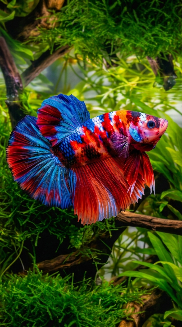 Male Koi Betta